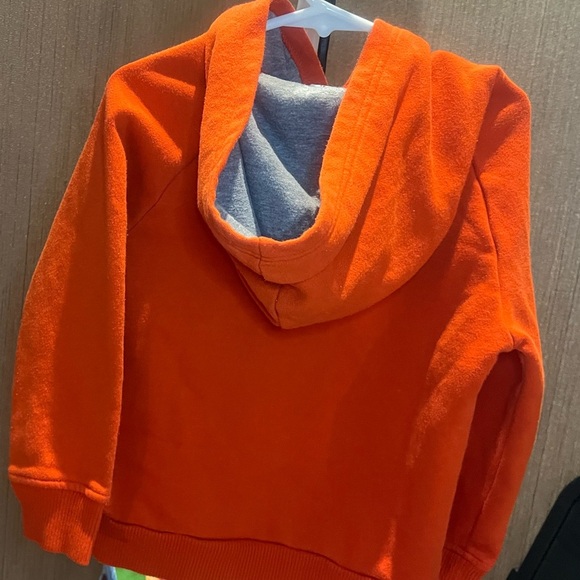 The Children's Place Orange Hoodie with Space Patches - Picture 2 of 3